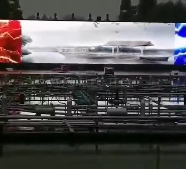 Outdoor Plaza P3.91 Stage Background LED Display Rental Project