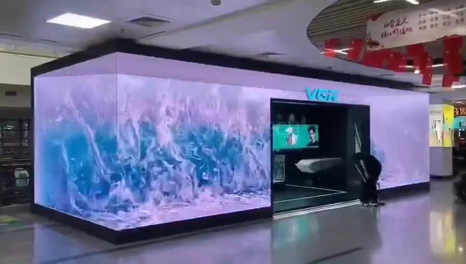 Specialty store built with high-end 3D LED displays help showcase smart products