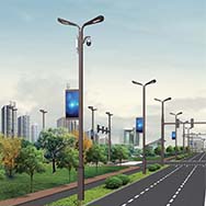 Lamp post screen